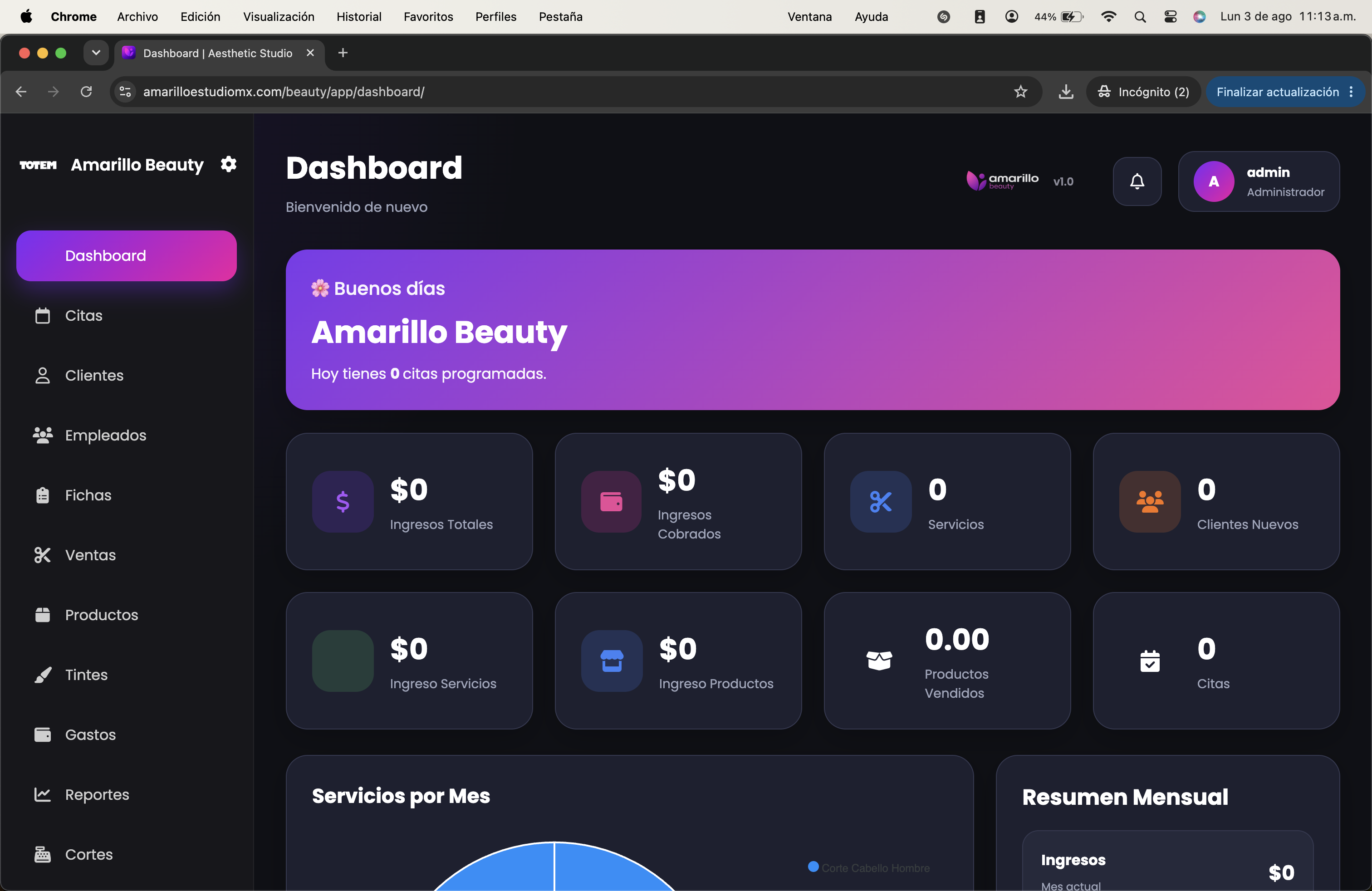 Dashboard